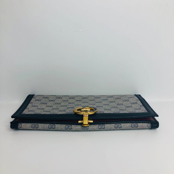 Gucci Grey Long Wallet (Gently Used) - Picture 3 of 14